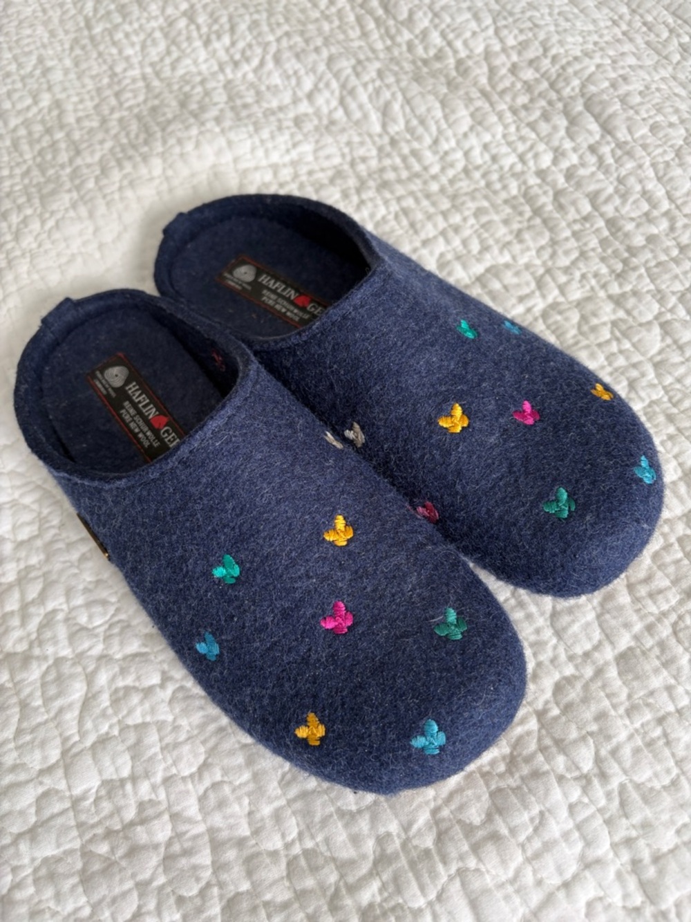 Haflinger Wool Felt Slippers